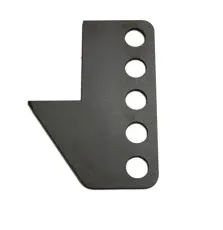 Parentesi tas-sellum tal-istainless steel / aluminju fuq barra ta 'ġewwa personalizzati