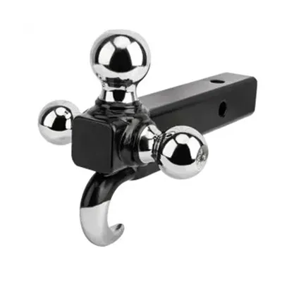 Trailer Hitch Tri Ball Mount Bil Hook